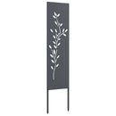 Have privatliv skærm Antracit 32 x 140 cm Koldvalset stål