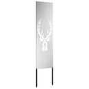 Have privatliv skærm Sølv 32 x 140 cm Galvaniseret stål