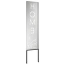 Have privatliv skærm Sølv 32 x 140 cm Galvaniseret stål