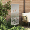 Have privatliv skærm Sølv 50 x 140 cm Galvaniseret stål