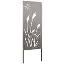 Have privatliv skærm Fretwork Rusten 50 x 140 cm Cortenstål