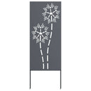 Have privatliv skærm Antracit 50 x 140 cm Koldvalset stål
