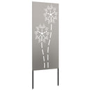 Have privatliv skærm Fretwork Rusten 50 x 140 cm Cortenstål