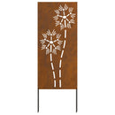 Have privatliv skærm Fretwork Rusten 50 x 140 cm Cortenstål