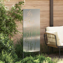 Have privatliv skærm Sølv 50 x 140 cm Galvaniseret stål
