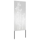 Have privatliv skærm Sølv 50 x 140 cm Galvaniseret stål