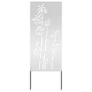 Have privatliv skærm Sølv 50 x 140 cm Galvaniseret stål