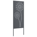Have privatliv skærm Antracit 50 x 140 cm Koldvalset stål