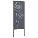 Have privatliv skærm Antracit 50 x 140 cm Koldvalset stål
