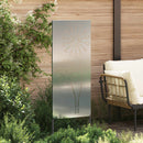 Have privatliv skærm Sølv 50 x 140 cm Galvaniseret stål