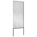 Have privatliv skærm Sølv 50 x 140 cm Galvaniseret stål