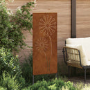 Have privatliv skærm Fretwork Rusten 50 x 140 cm Cortenstål