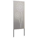 Have privatliv skærm Fretwork Rusten 50 x 140 cm Cortenstål