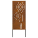 Have privatliv skærm Fretwork Rusten 50 x 140 cm Cortenstål