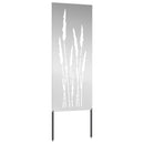 Have privatliv skærm Sølv 50 x 140 cm Galvaniseret stål