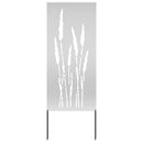 Have privatliv skærm Sølv 50 x 140 cm Galvaniseret stål