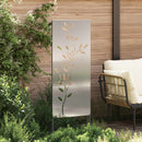 Have privatliv skærm Sølv 50 x 140 cm Galvaniseret stål