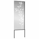 Have privatliv skærm Sølv 50 x 140 cm Galvaniseret stål