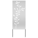 Have privatliv skærm Sølv 50 x 140 cm Galvaniseret stål
