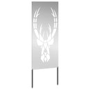 Have privatliv skærm Sølv 50 x 140 cm Galvaniseret stål