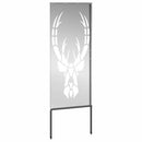 Have privatliv skærm Sølv 50 x 140 cm Galvaniseret stål