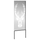 Have privatliv skærm Sølv 50 x 140 cm Galvaniseret stål