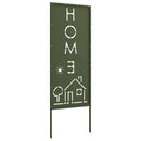 Have privatliv skærm Olivengrøn 50 x 140 cm Koldvalset stål