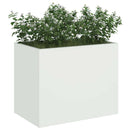 Have Blomsterkrukke Hvid 50 x 32 x 40 cm Koldvalset stål