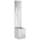 Have privatliv skærm Sølv 32 x 150 cm Galvaniseret stål