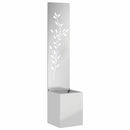 Have privatliv skærm Sølv 32 x 32 x 150 cm Galvaniseret stål
