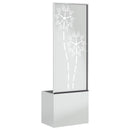 Have privatliv skærm Sølv 50 x 150 cm Galvaniseret stål