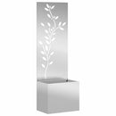 Have privatliv skærm Sølv 50 x 32 x 150 cm Galvaniseret stål