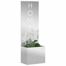 Have privatliv skærm Sølv 50 x 150 cm Galvaniseret stål