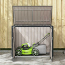 Have Opbevaringskasse Sort 151,5 x 82 x 110,5 cm Stål