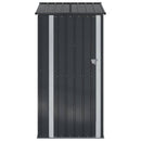 Haveskure Antracit 103 x 86 x 200 cm Metal