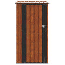 Haveskure Brun 103 x 86 x 200 cm Metal