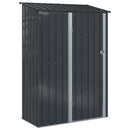 Haveskure Antracit 140,5 x 74 x 200 cm Metal