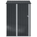 Haveskure Antracit 140,5 x 74 x 200 cm Metal