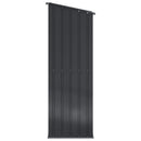 Haveskure Antracit 140,5 x 74 x 200 cm Metal