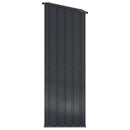 Haveskure Antracit 203,5 x 73 x 200 cm Metal