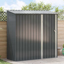 Haveskure Antracit 203 x 85,5 x 200 cm Metal
