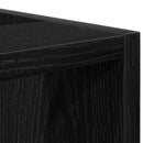 Køkken base kabinet Sort eg 30 x 44,5 x 81,5 cm Konstrueret træ