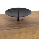 Lysestage Naturfarvet 50 x 15 x 10 cm Massivt teaktræ