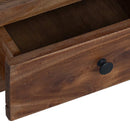 Sengebord Brun 30 x 30 x 47 cm Solid genbrugs træ