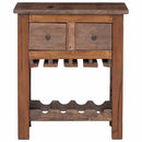 Kabinet Brun 60 x 30 x 70 cm Solid genbrugs træ