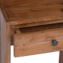 Sengebord med skuffe Brun 63 x 30 x 79 cm Massiv Mahogni