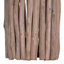 Taburet Naturfarvet 30 x 30 x 45 cm Massiv Teaktræ