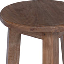 Taburet Naturfarvet 28 x 28 x 50 cm Mahogni Træ