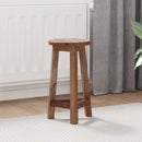 Taburet Naturfarvet 28 x 28 x 50 cm Mahogni Træ