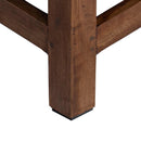 Taburet Naturfarvet 26 x 26 x 26 cm Mahogni Træ